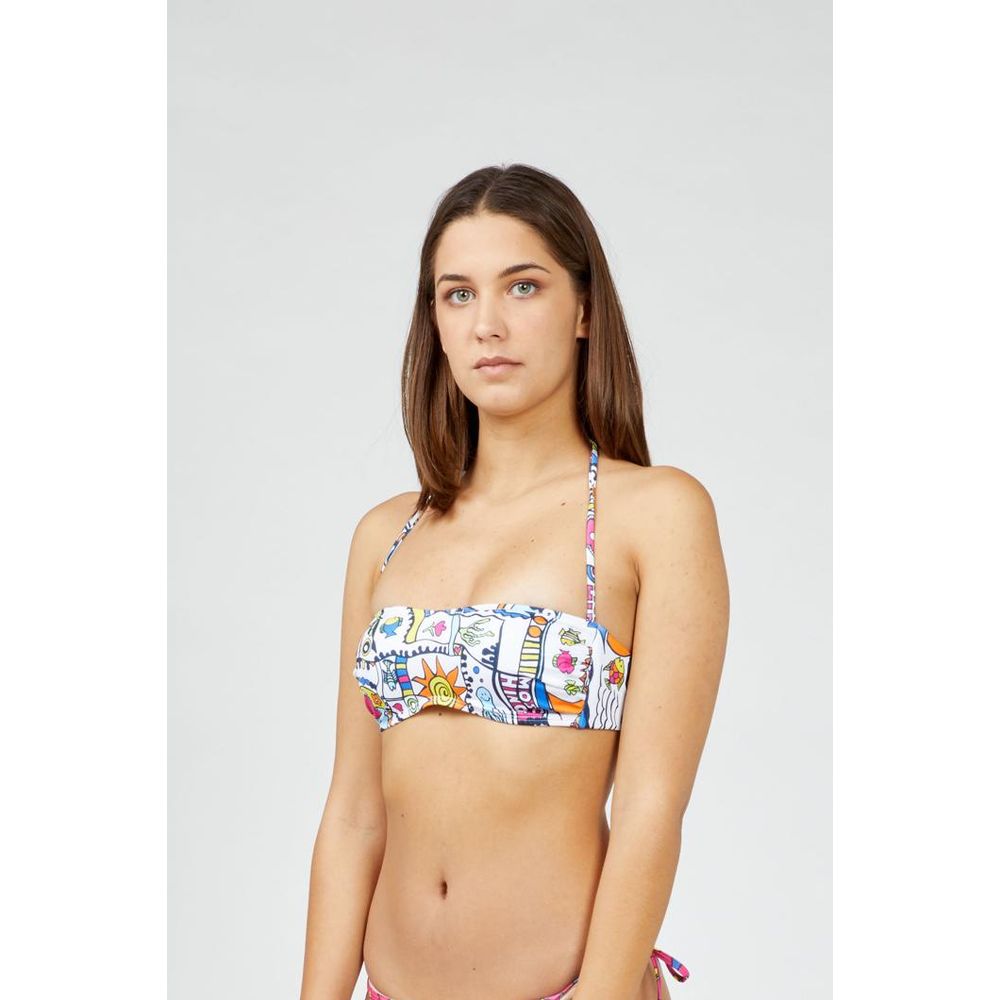 Moschino White Polyester Bikini