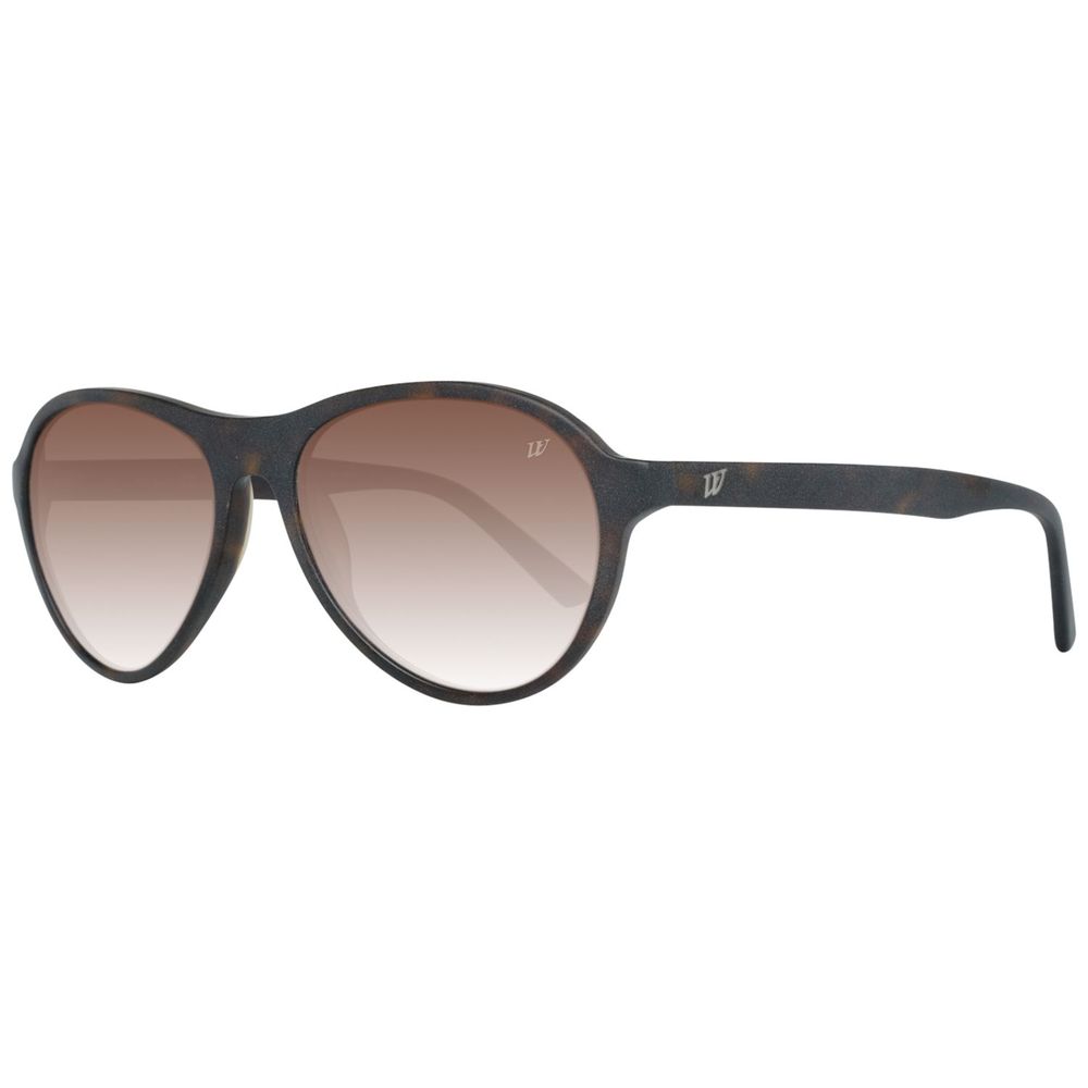 WEB EYEWEAR Brown Plastic Sunglasses