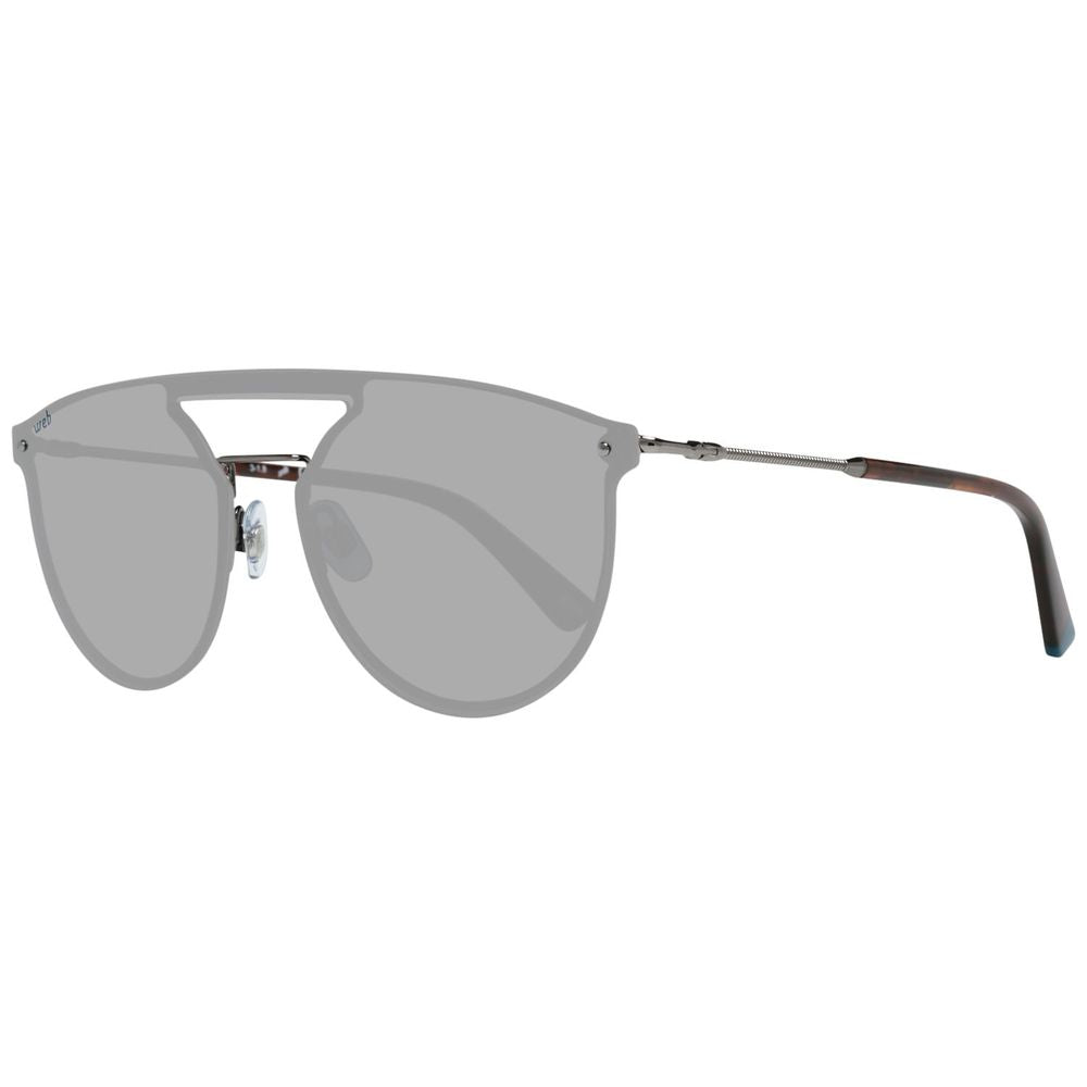 WEB EYEWEAR Gray Metal Sunglasses