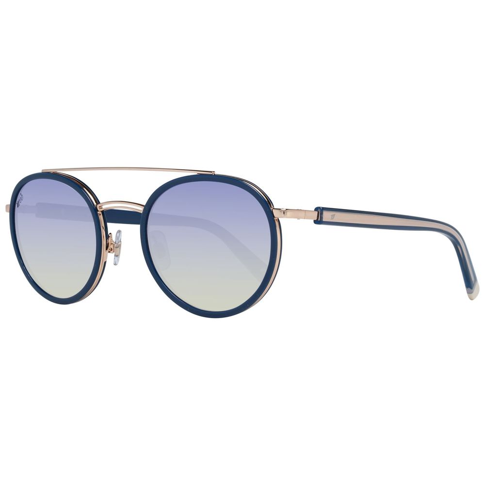 WEB EYEWEAR Blue Metal Sunglasses