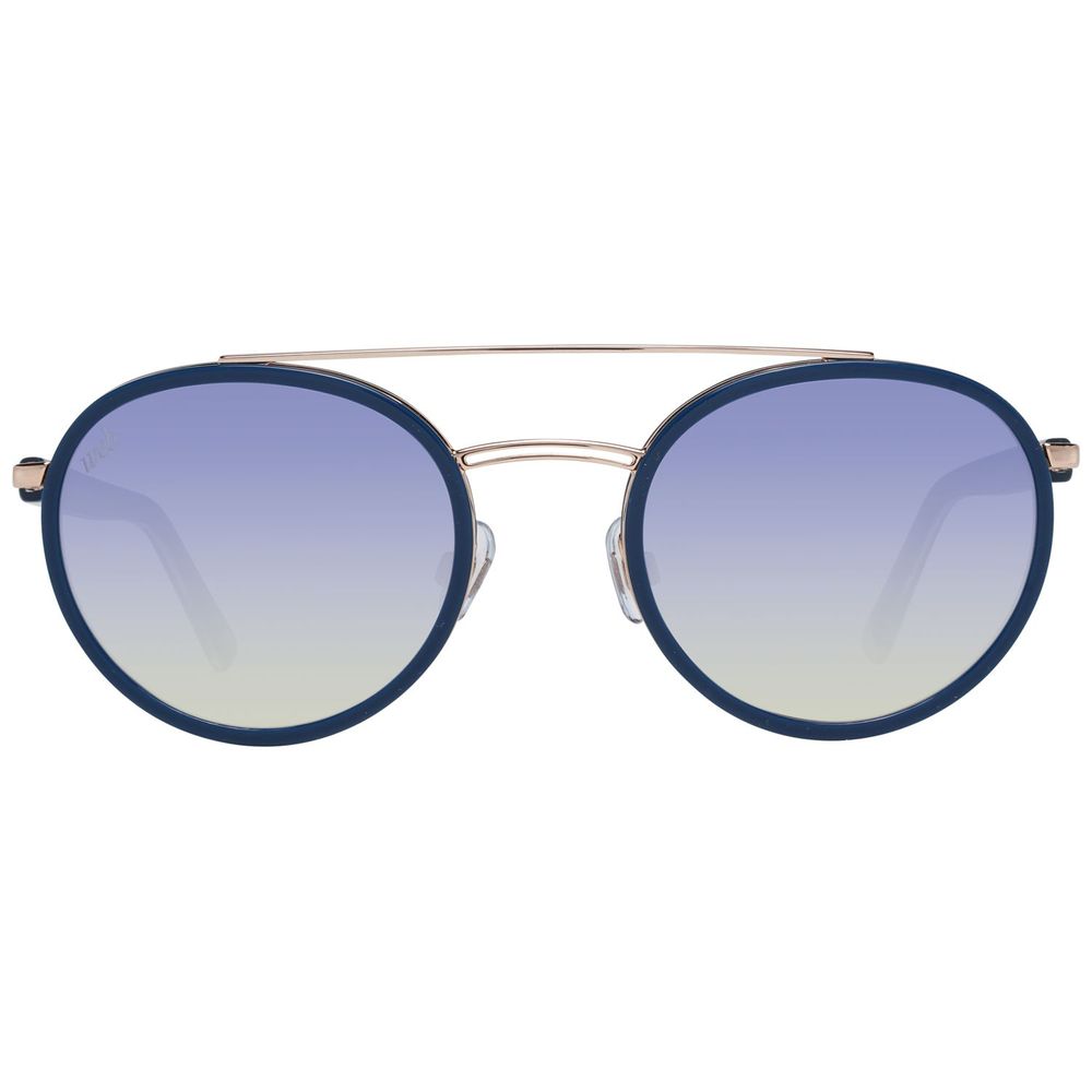 WEB EYEWEAR Blue Metal Sunglasses