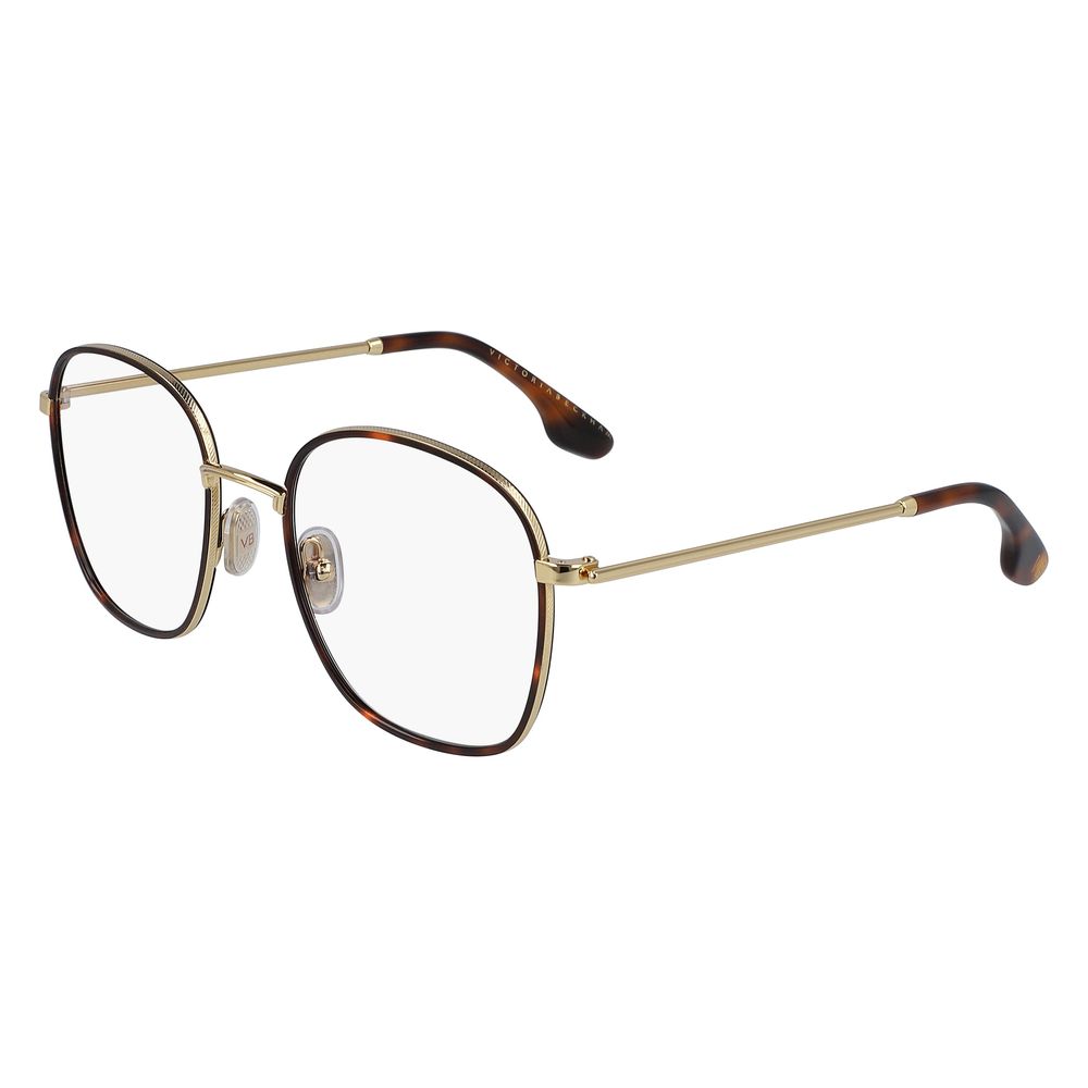 Victoria Beckham Brown Metal Glasses (Frames)