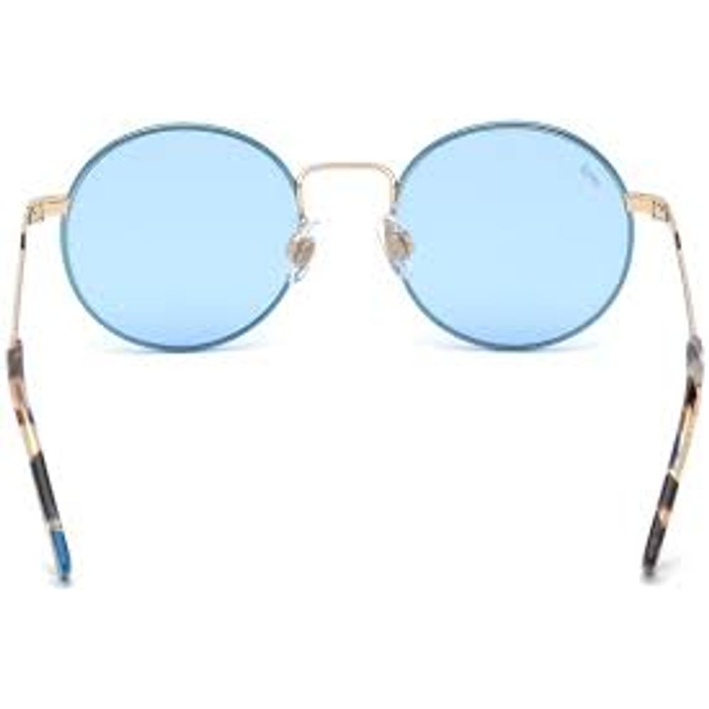 WEB EYEWEAR Pink Metal Sunglasses