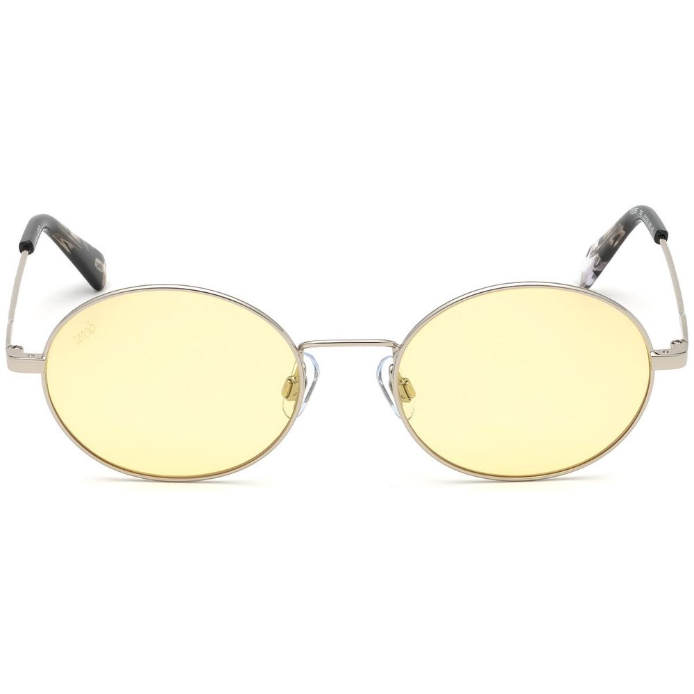 WEB EYEWEAR Gold Metal Sunglasses