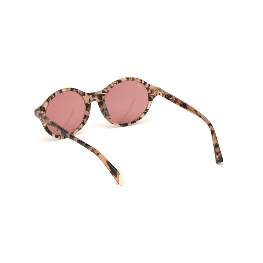 WEB EYEWEAR Brown Plastic Sunglasses