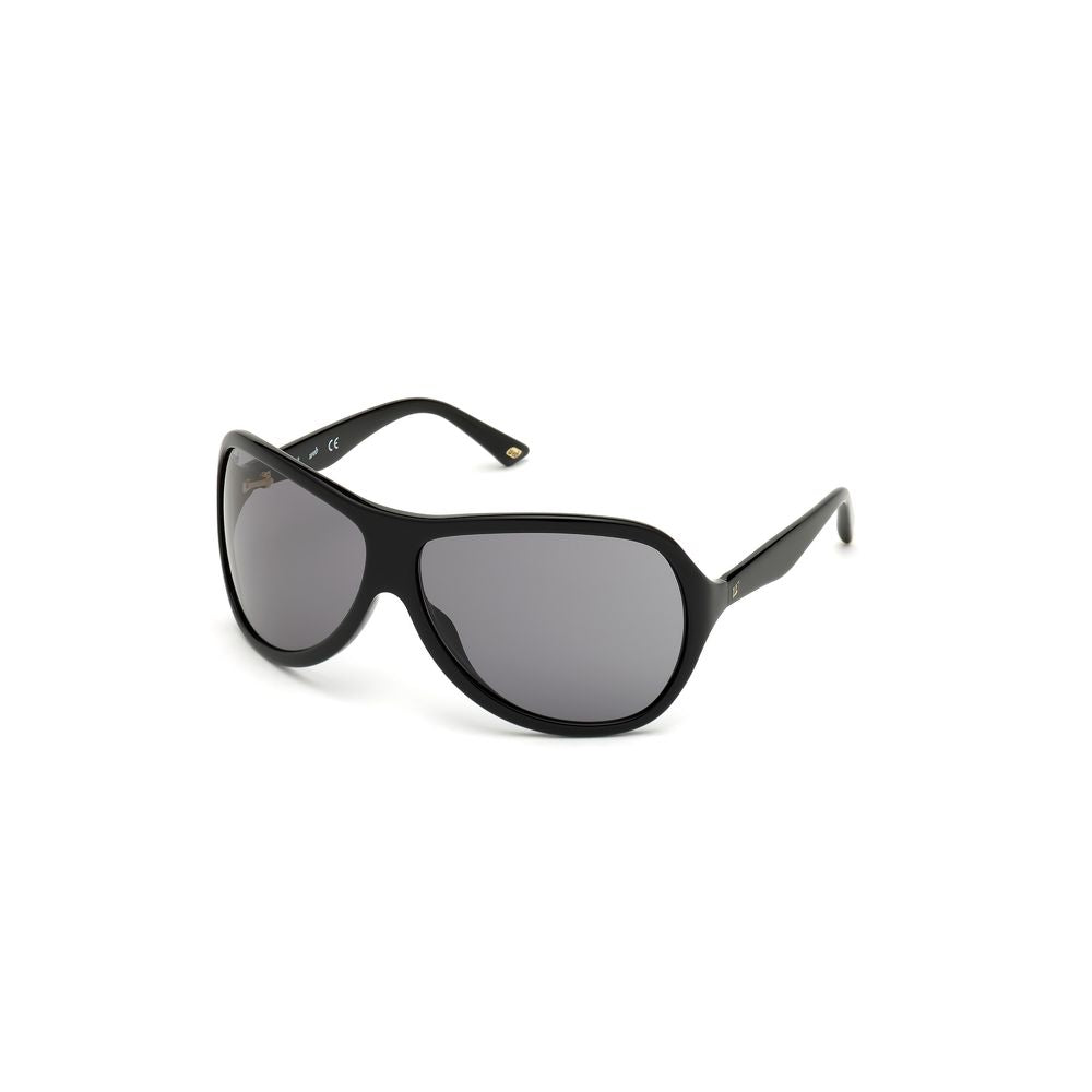 WEB EYEWEAR Black Plastic Sunglasses