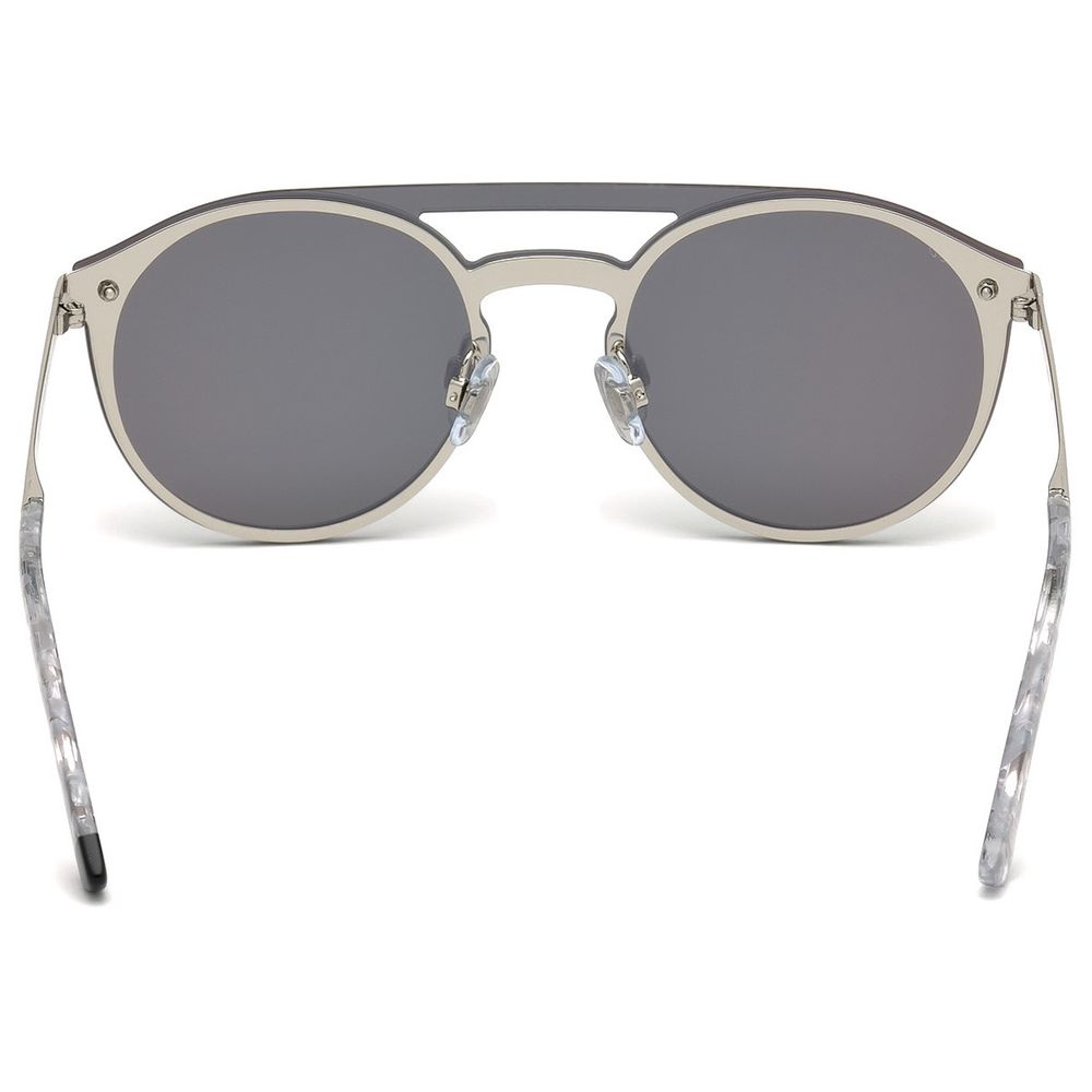 WEB EYEWEAR Transparent Metal Sunglasses