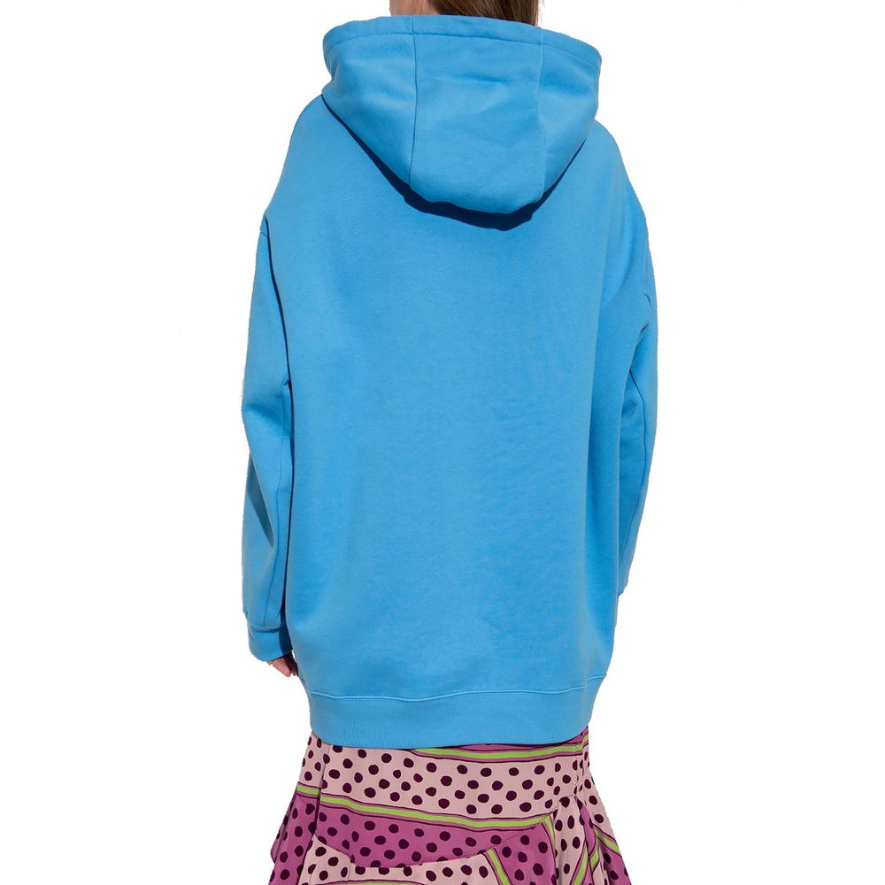 Marni Blue Cotton Sweatshirt