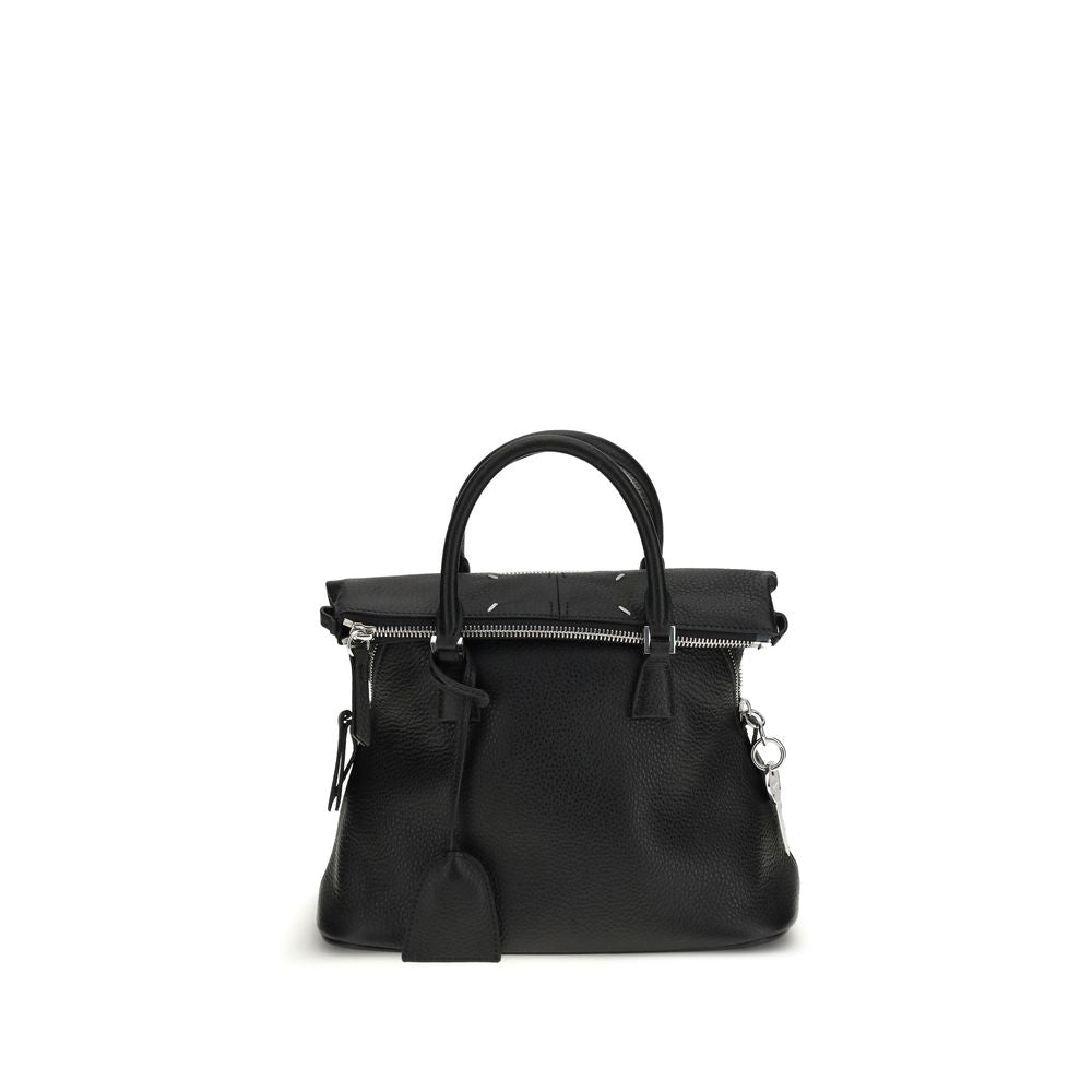 Margiela Black Calf Leather Bos Taurus Handbag
