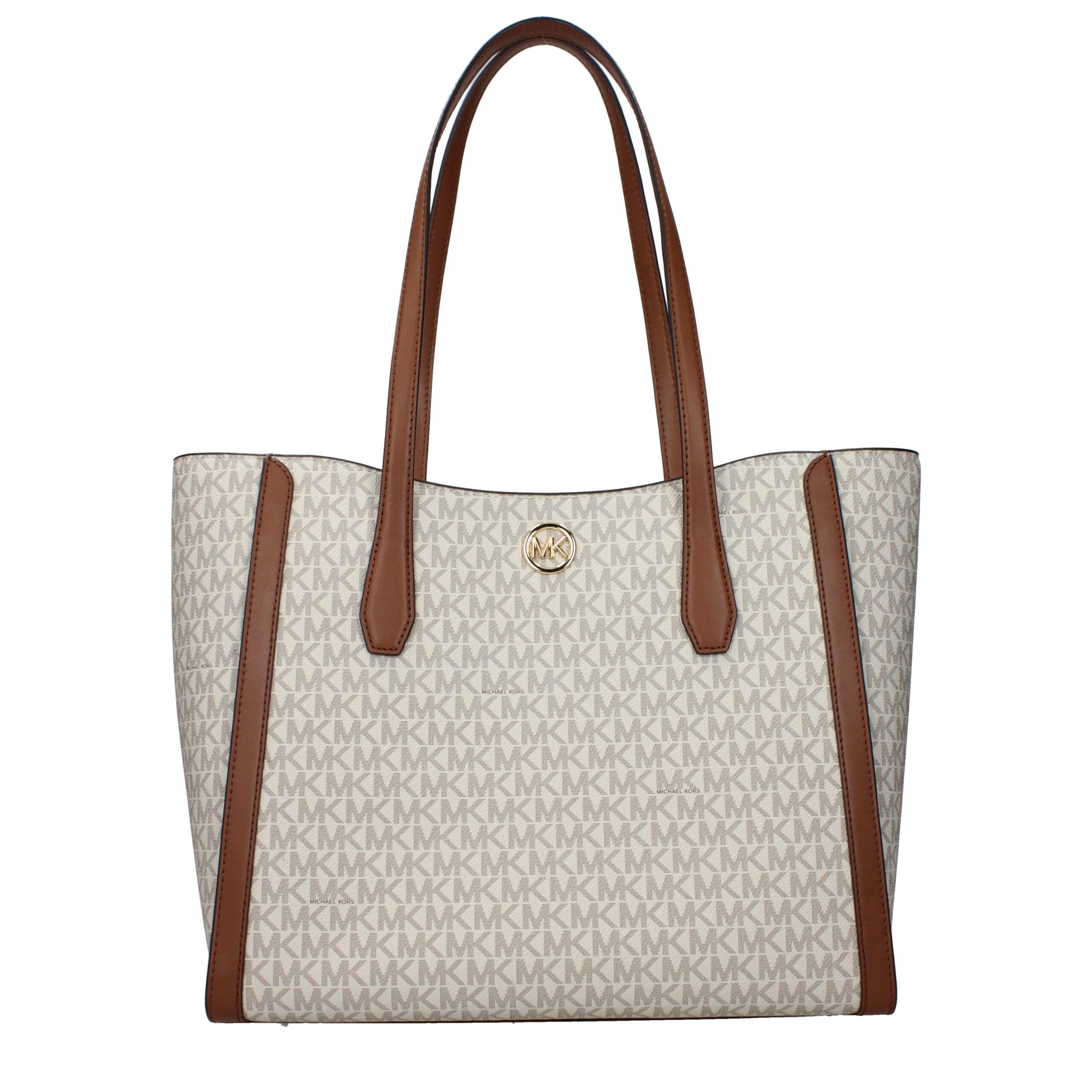 Michael Kors Beige Fabric Shoulder Bag