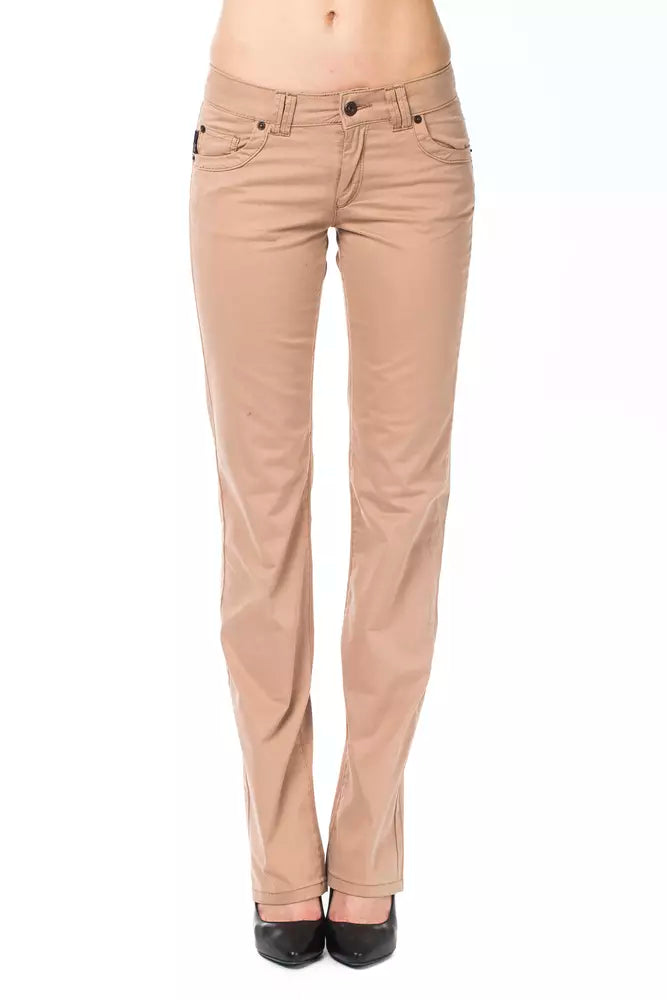 Ungaro Fever Beige Cotton Women's Jean