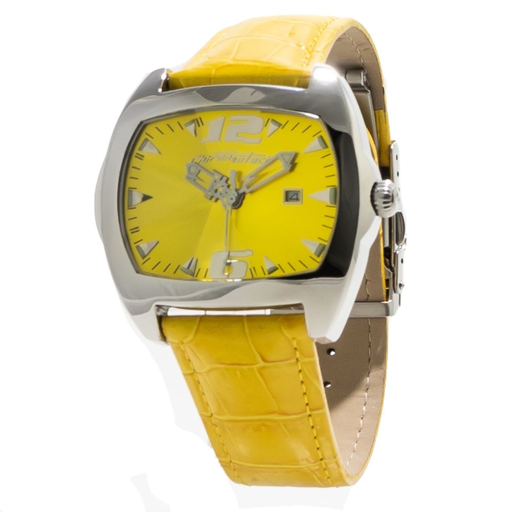 Chronotech Bicolor Leather Dress Watch