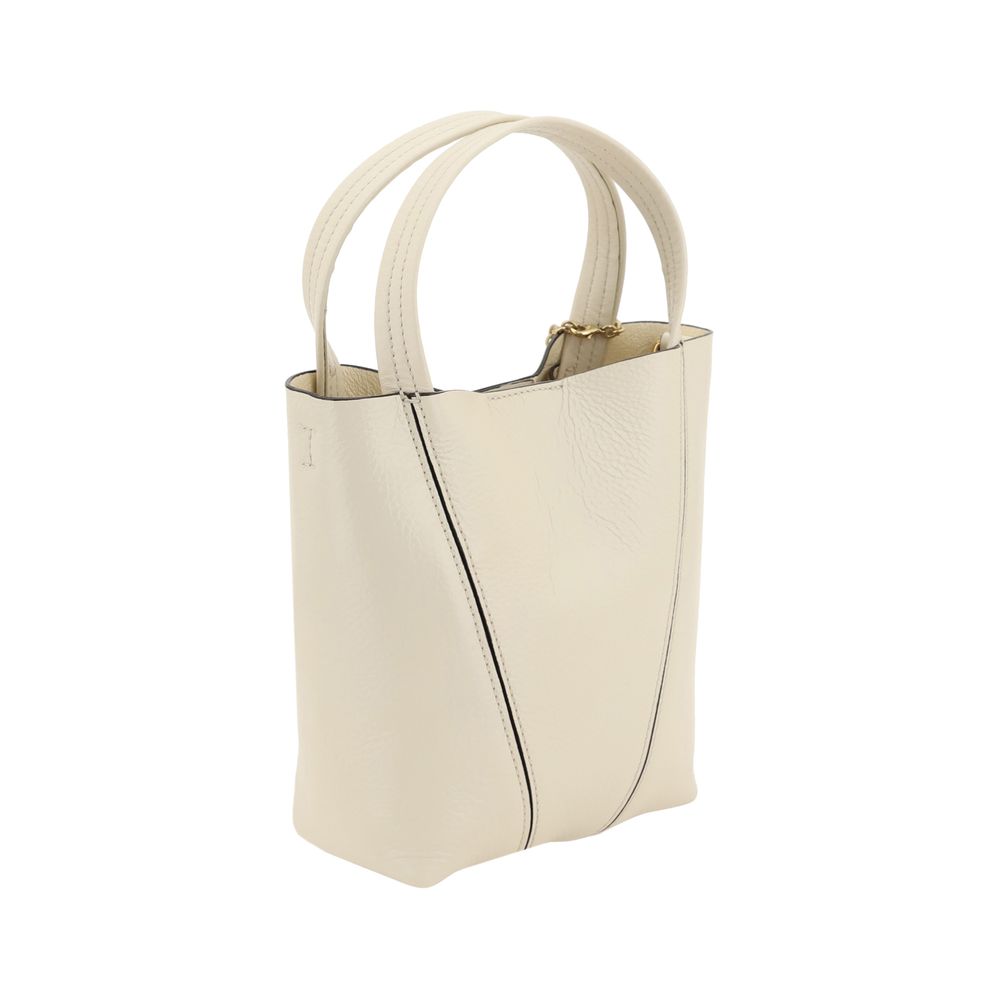 Chloé Beige Calf Leather Bos Taurus Shoulder Bag