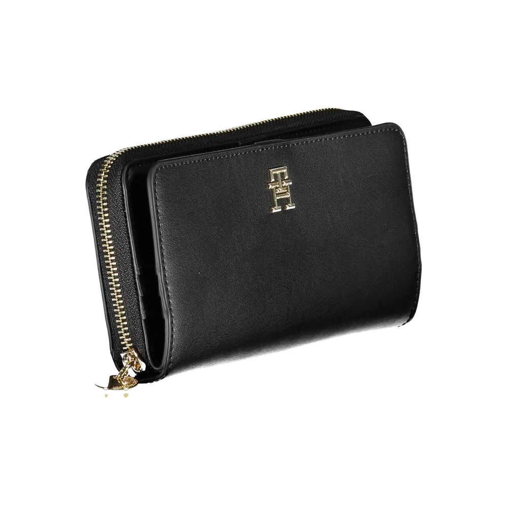 Tommy Hilfiger Nero Poliuretano Women Wallet