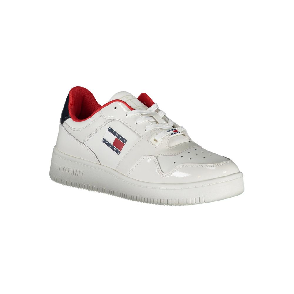 Tommy Hilfiger Bianco Leather Women Sneaker