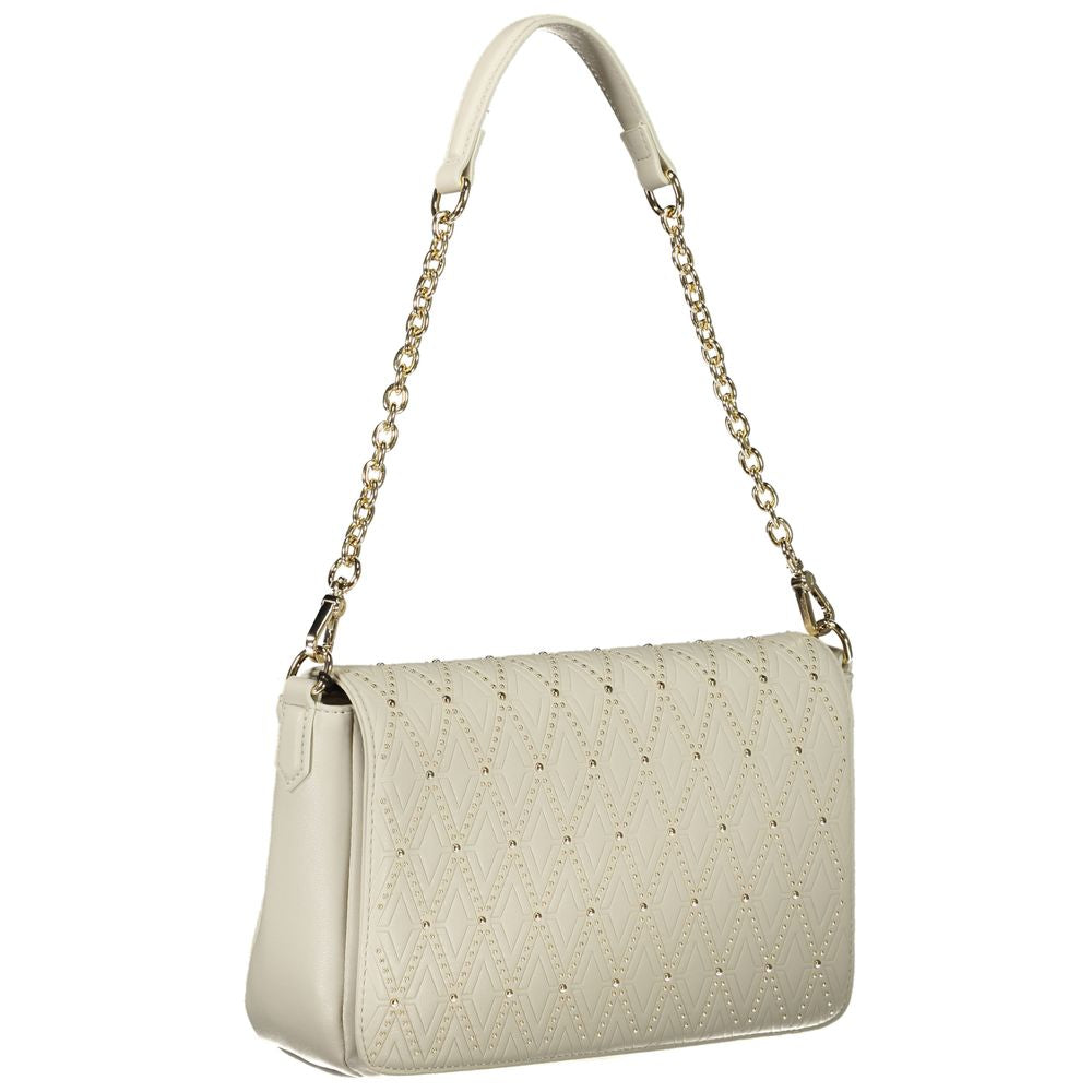 Mario Valentino White Polyurethane Women's Shoulder Bag