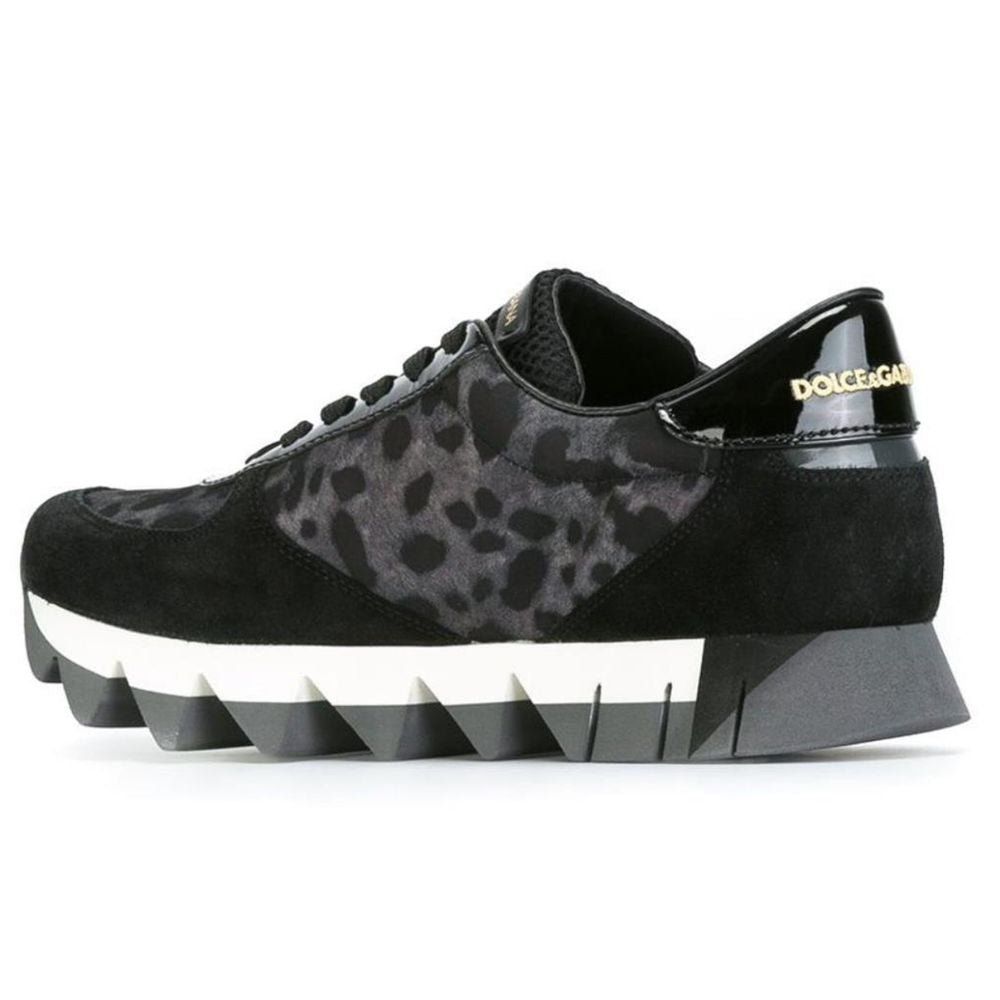 Dolce & Gabbana Black Calfskin Sneaker