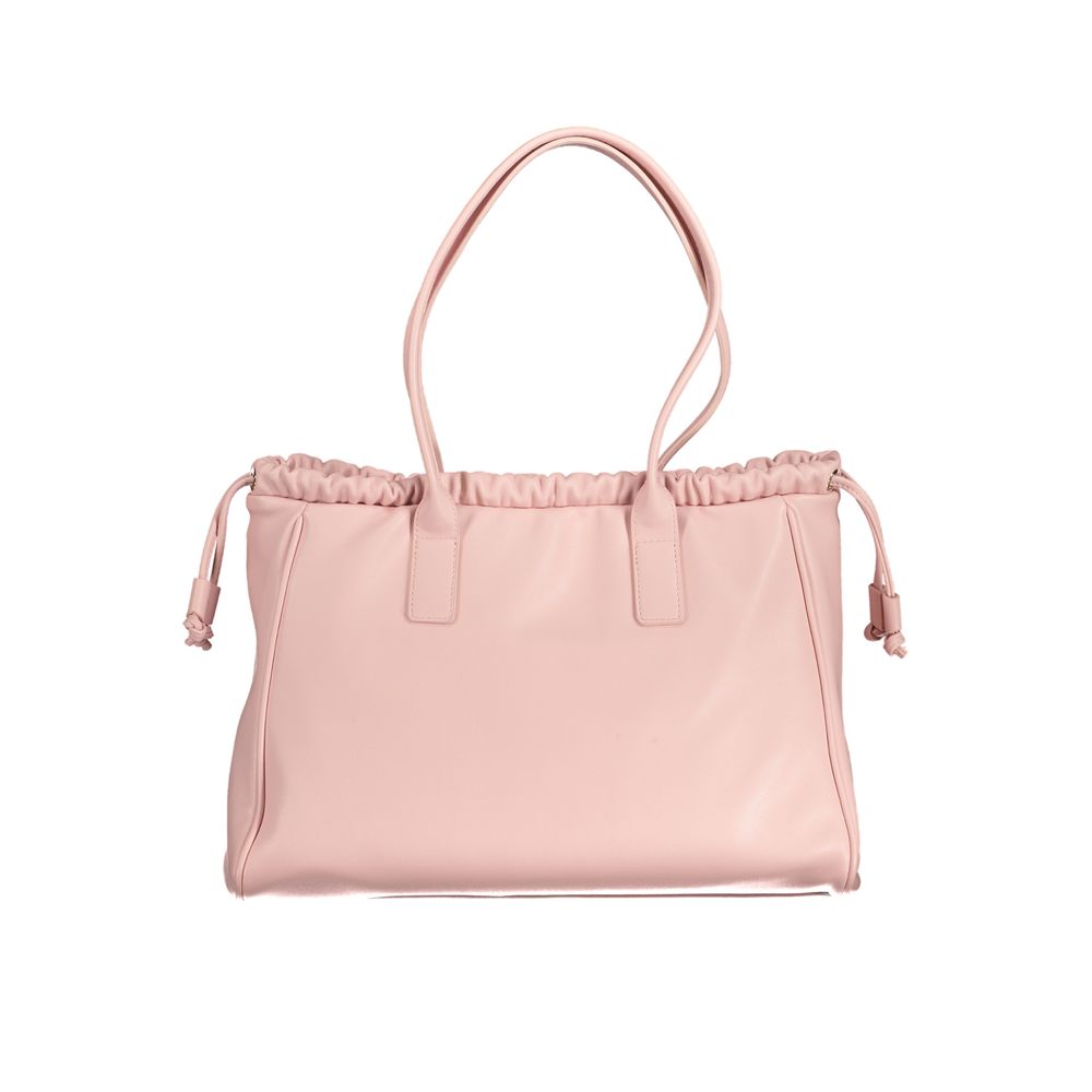 Mario Valentino Rosa Polyurethane Women Handbag