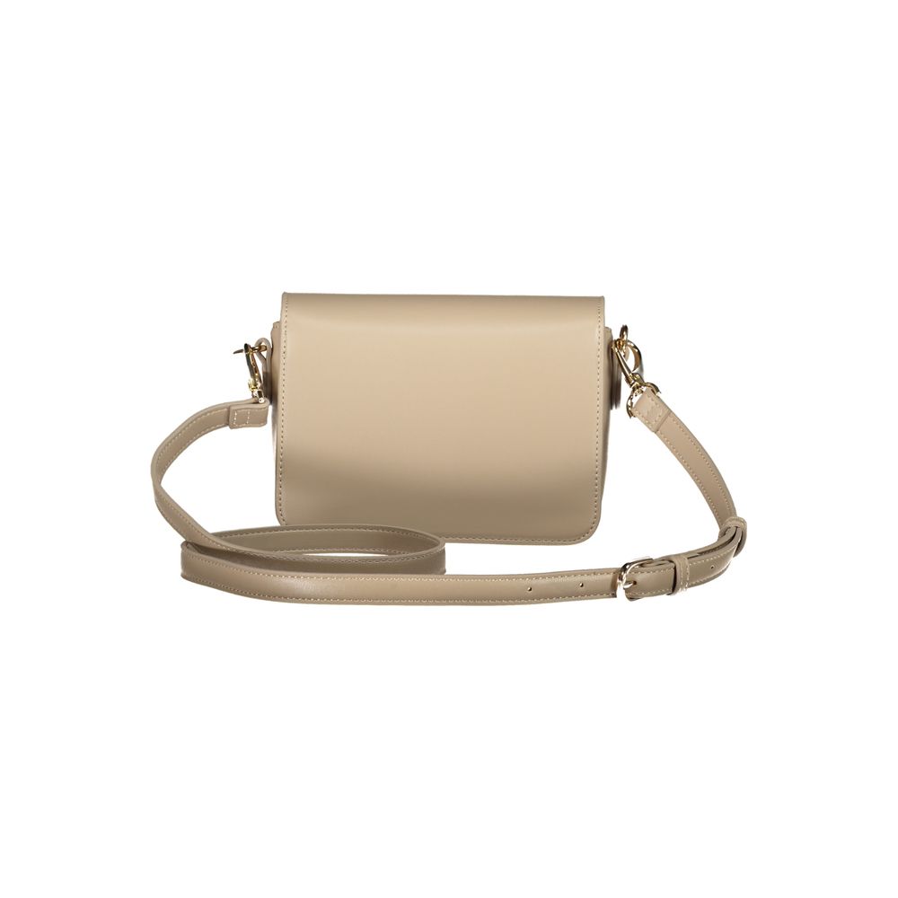Mario Valentino Beige Polyurethane Women Handbag