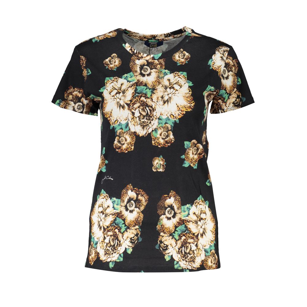 Cavalli Class Black Cotton Women's T-Shirt