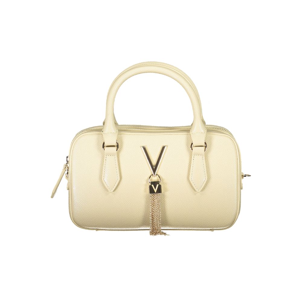 Mario Valentino Beige Polyurethane Women Handbag
