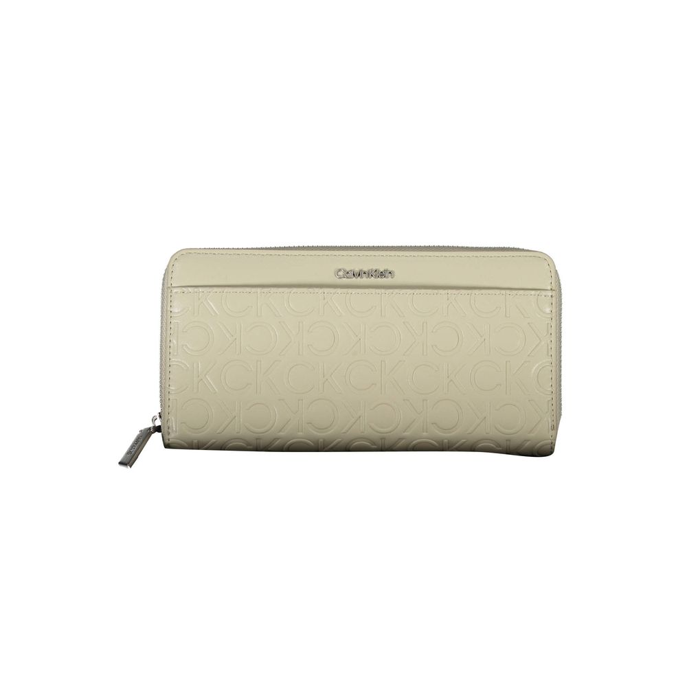 Calvin Klein Beige Polyurethane Women Wallet