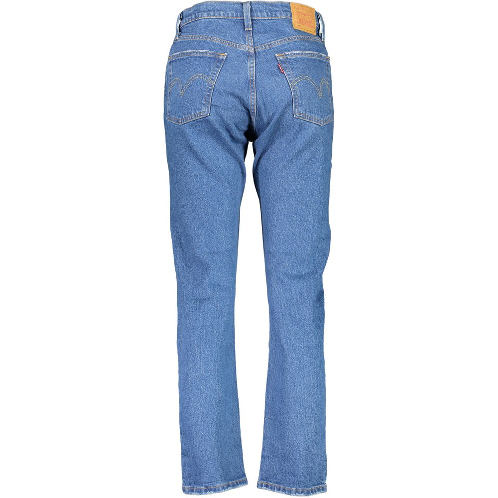 Levi's Blu Cotton Women Jeans