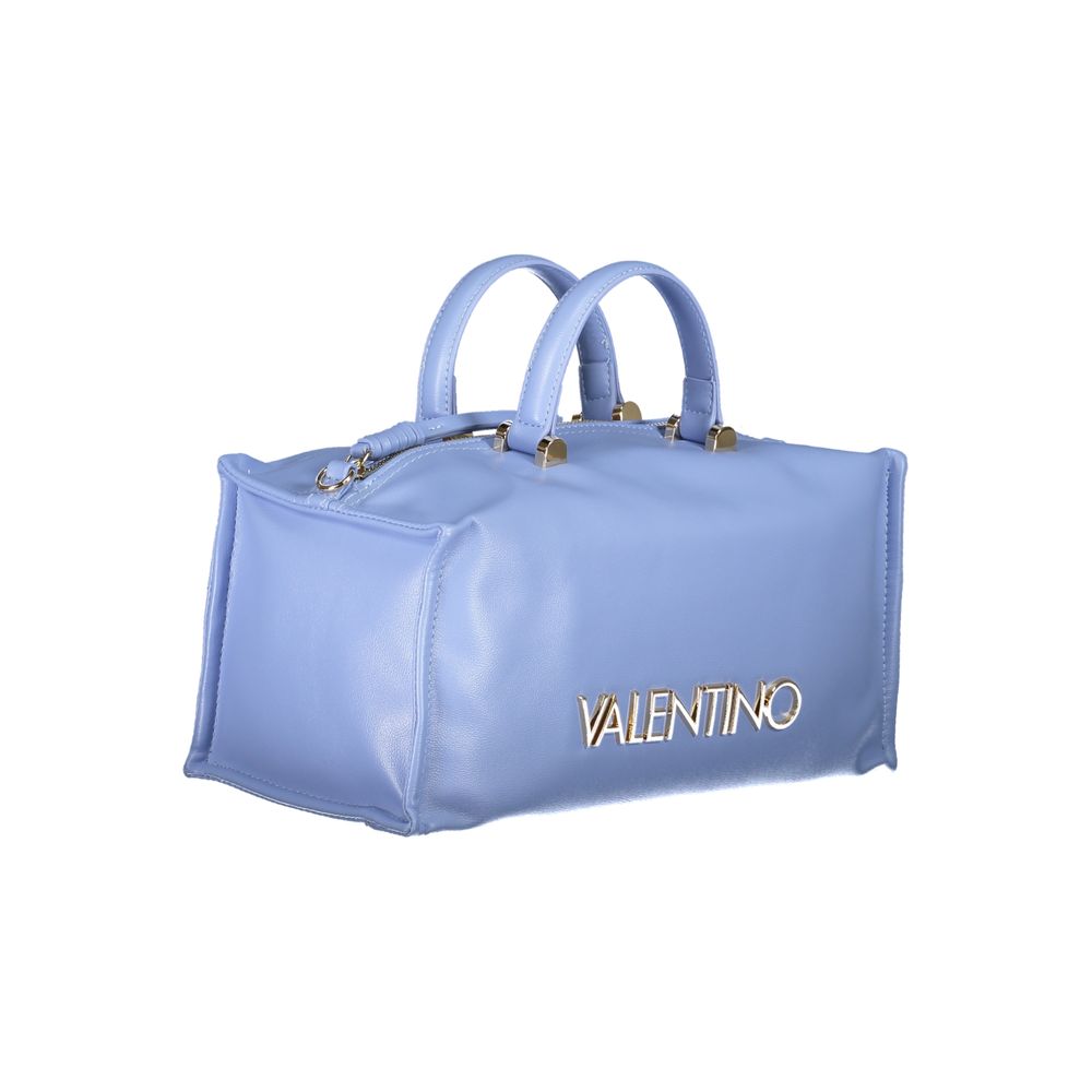 Mario Valentino Azzurro Polyurethane Women Handbag
