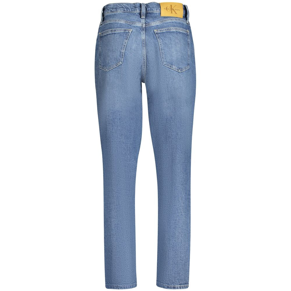 Calvin Klein Blu Cotton Women Jeans
