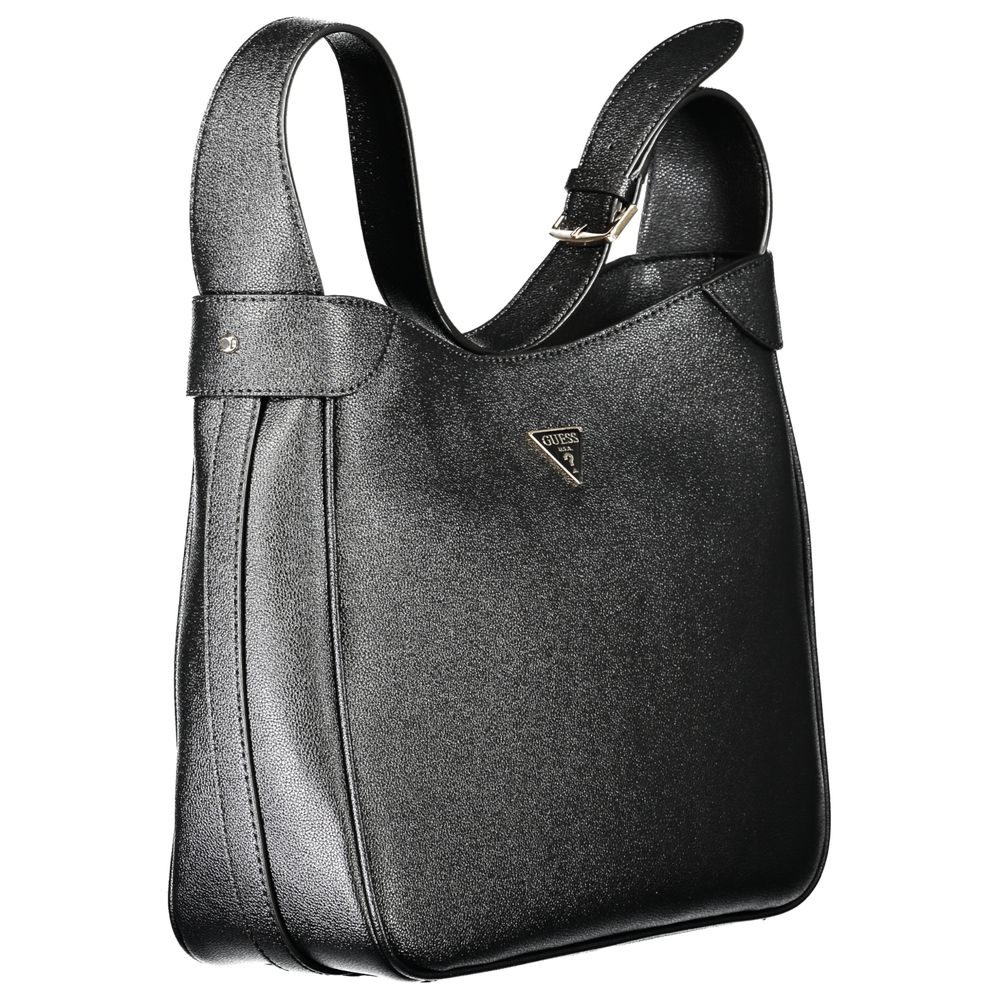 Guess Jeans Black Polyurethane Women Handbag