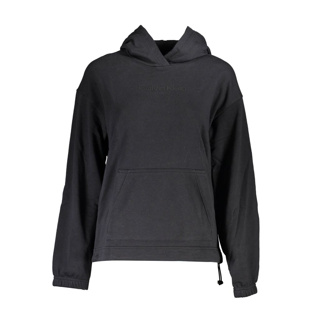 Calvin Klein Nero Cotton Women Sweatshirt