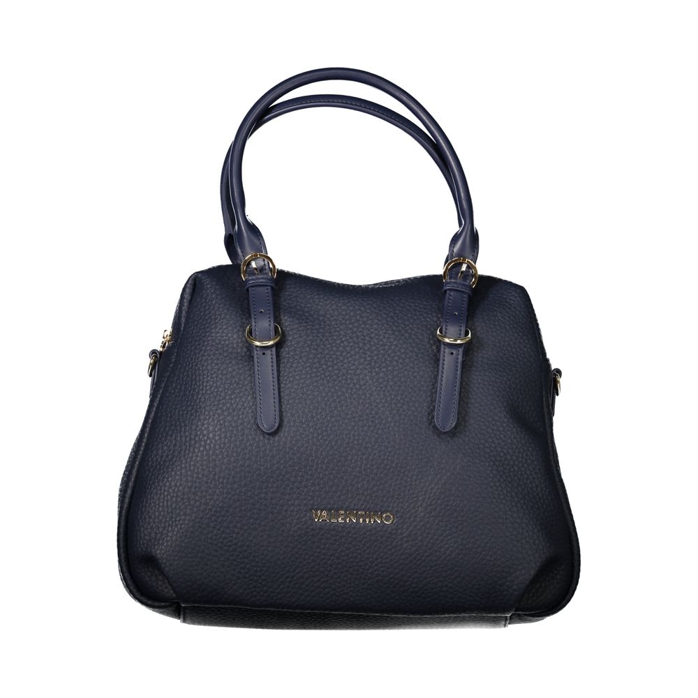 Mario Valentino Blue Polyurethane Women Handbag