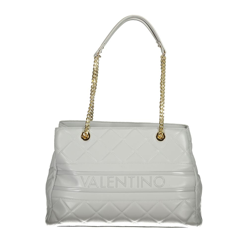 Mario Valentino Grigio Poliuretano Women Shoulder Bag