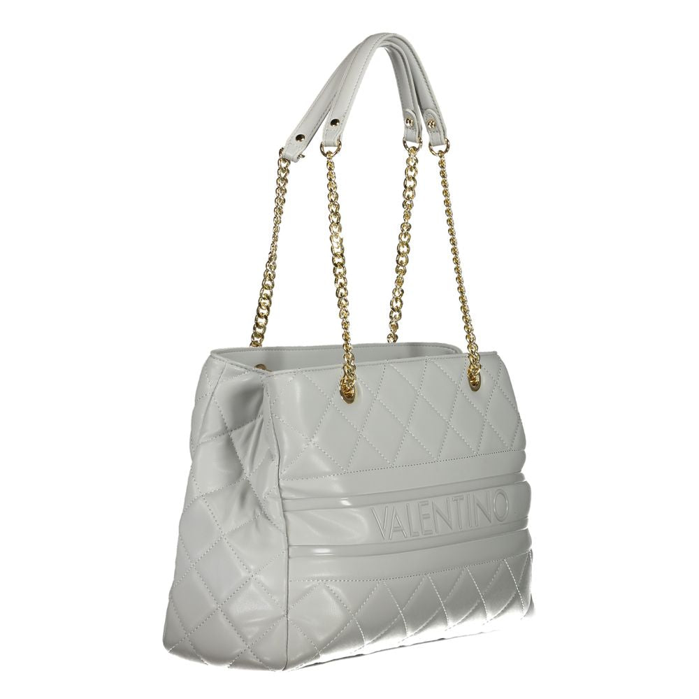 Mario Valentino Grigio Poliuretano Women Shoulder Bag