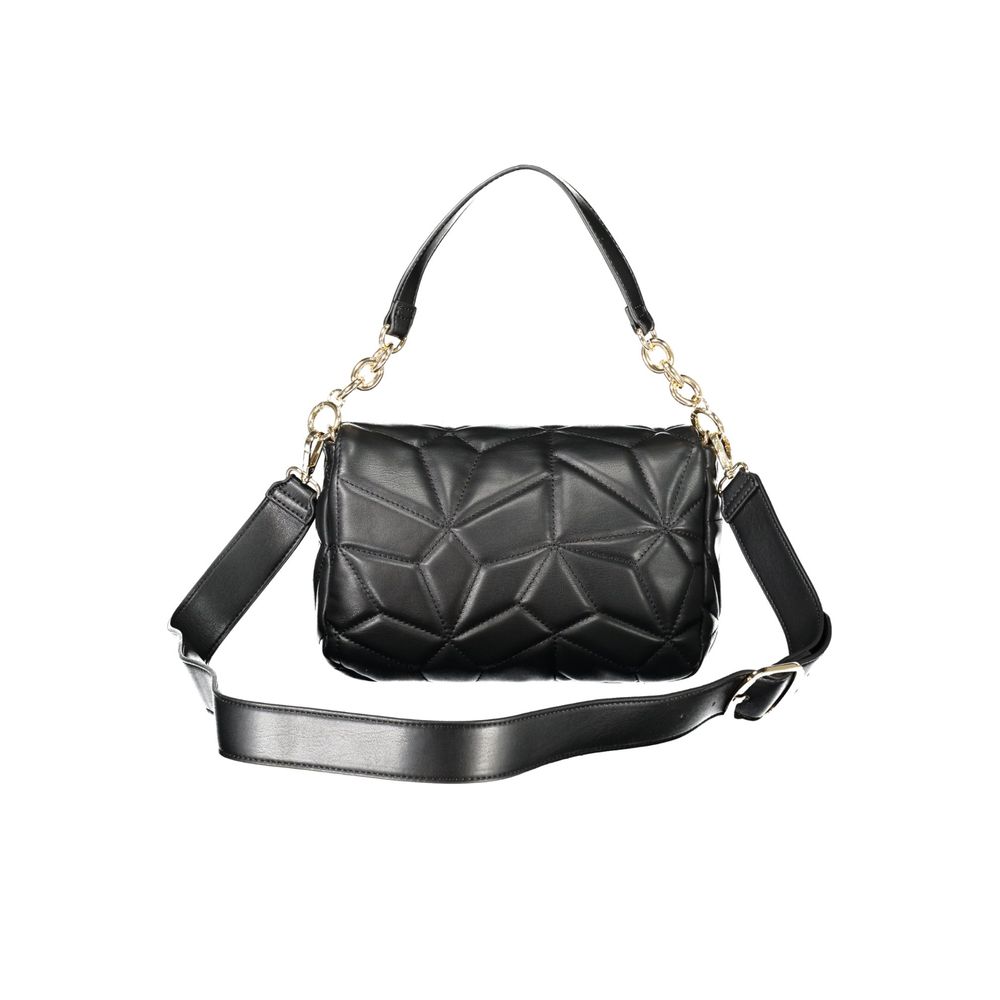Mario Valentino Nero Poliuretano Women Shoulder Bag