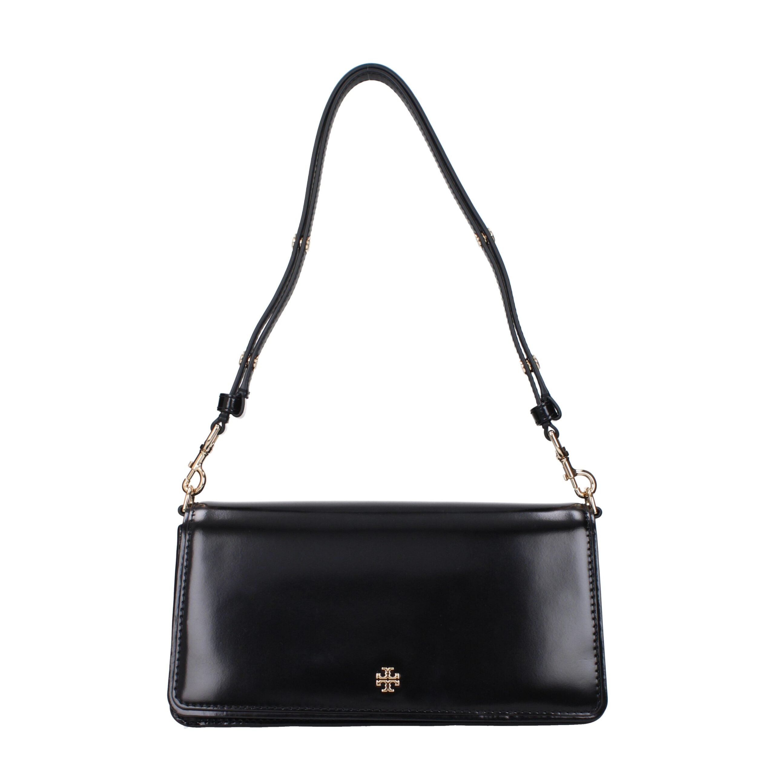 Tory Burch Black Leather Shoulder Bag