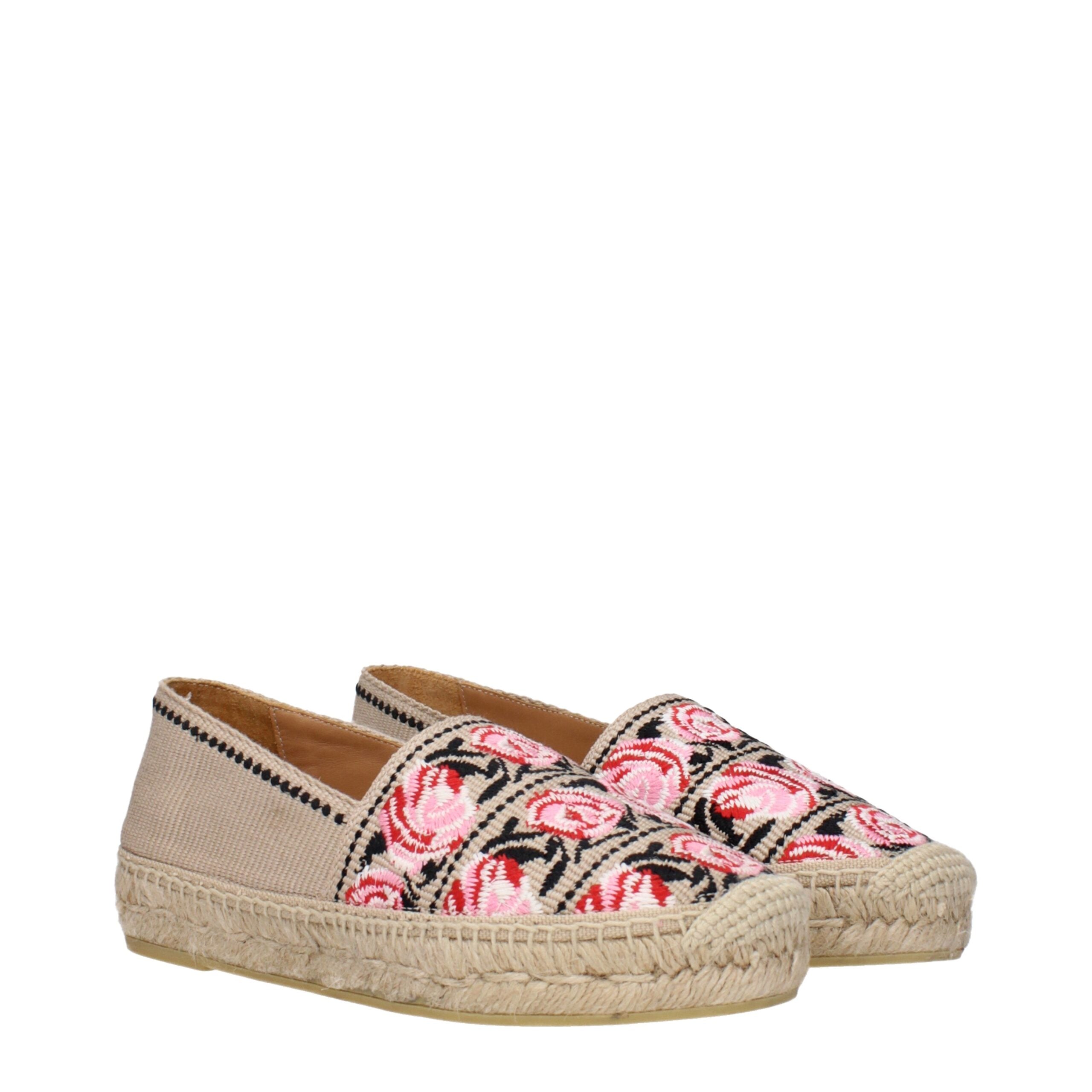 Prada Beige Fabric Espadrilles
