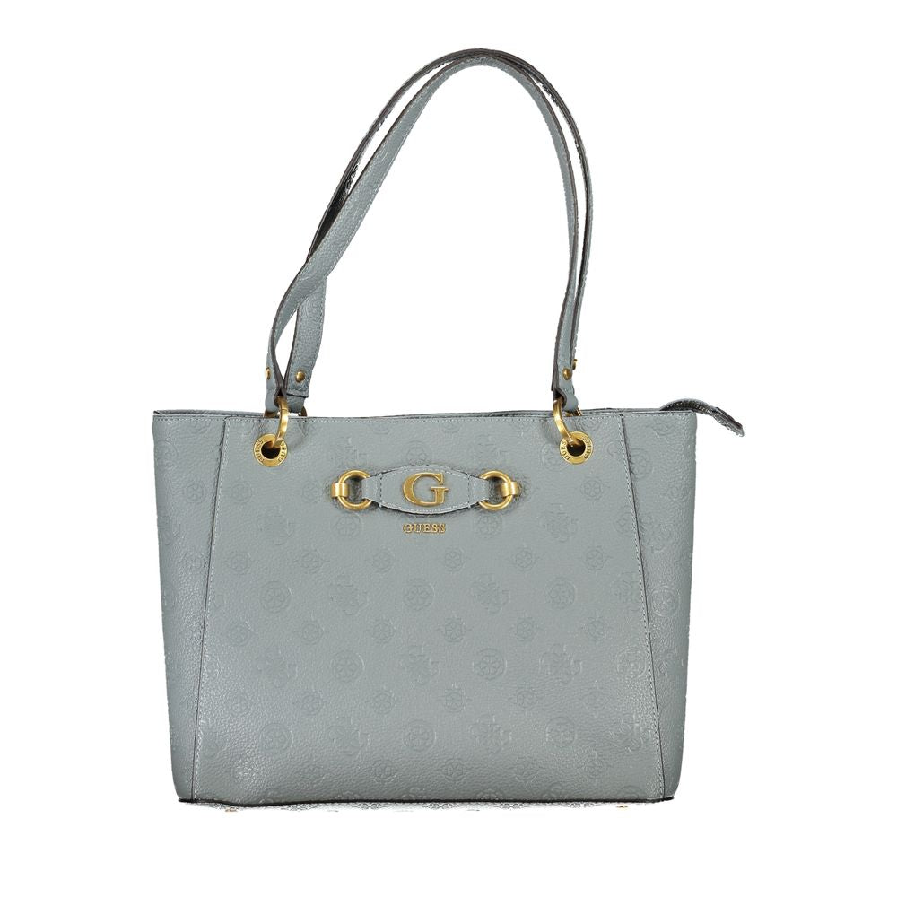 Guess Jeans Azzurro Polyurethane Women Handbag