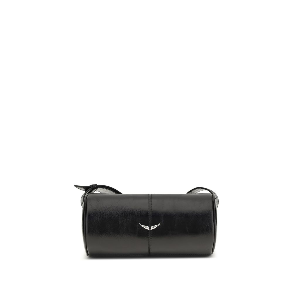 Zadig & Voltaire Black Leather Shoulder Bag
