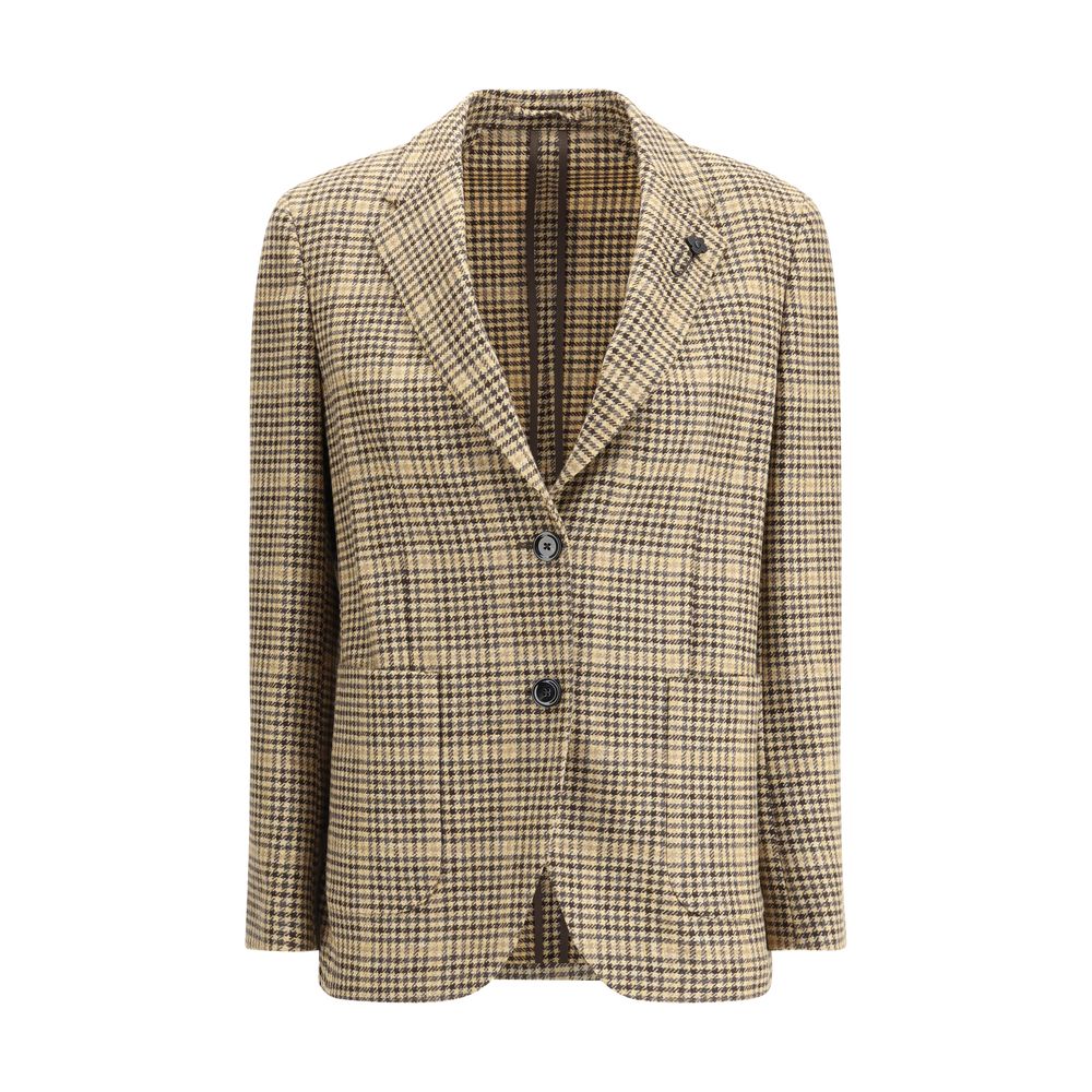 Lardini Beige Wool Blazer