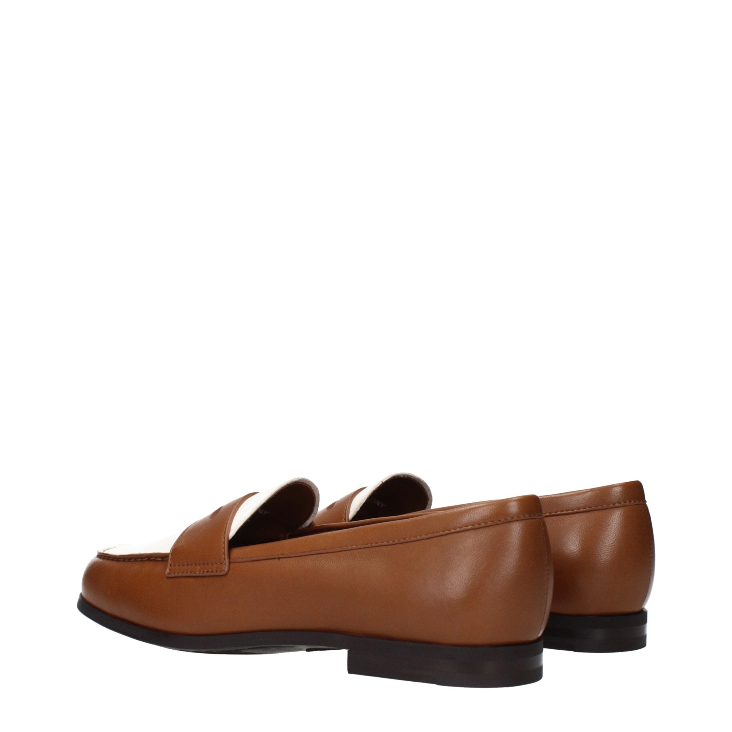 Church's Brown Leather Slip-On Loafers