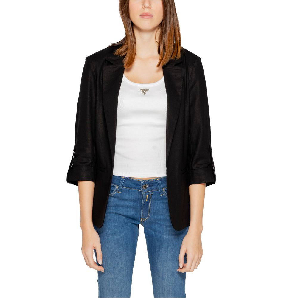 Only Black Linen Blazer