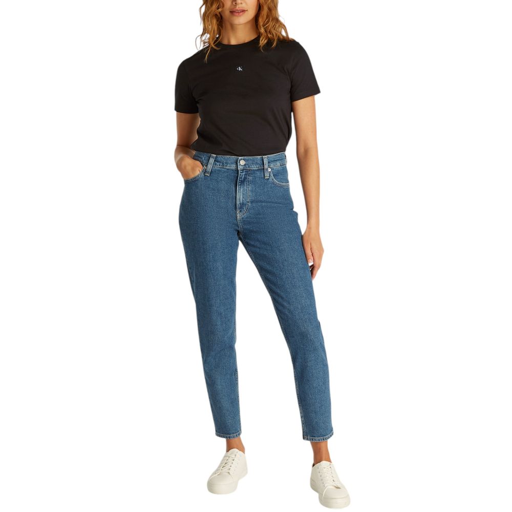 Calvin Klein Jeans Black Recycled Cotton T-Shirt