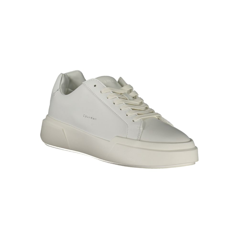 Calvin Klein Bianco Polyurethane Women Sneaker