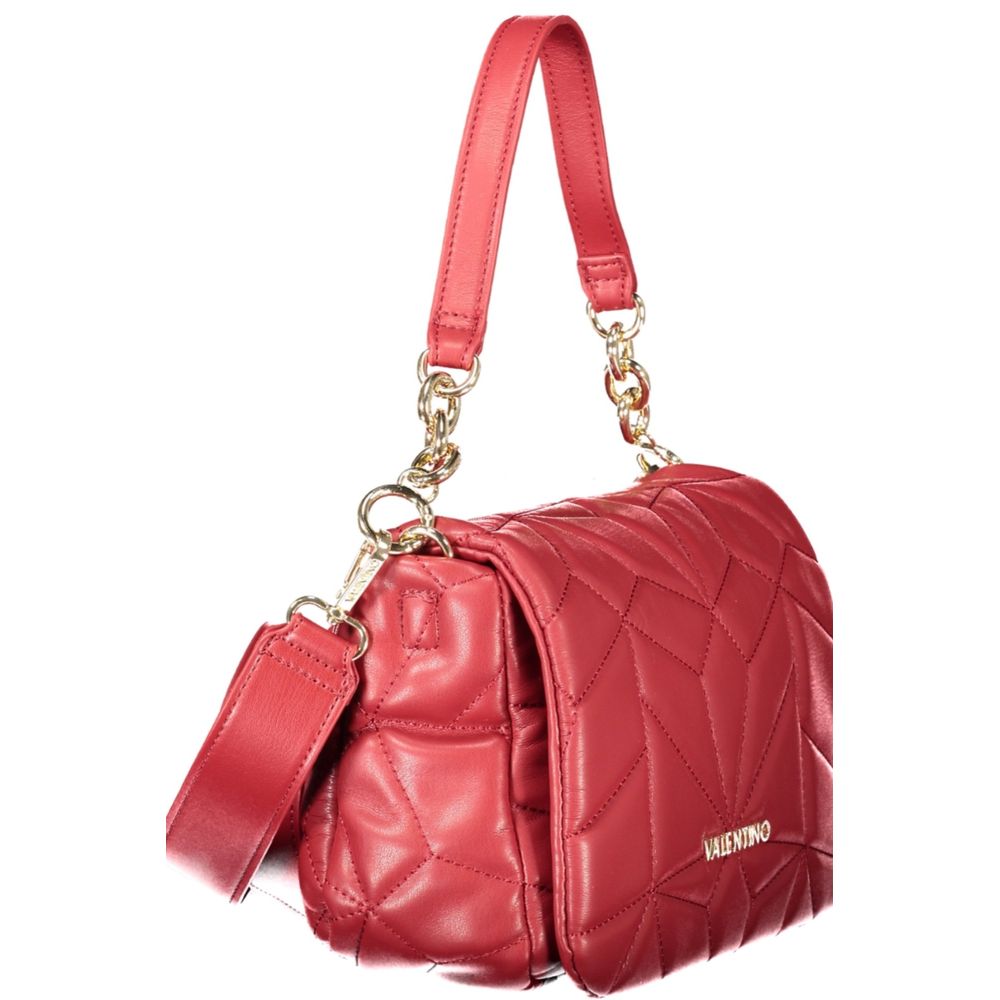 Mario Valentino Rosso Polyurethane Women Shoulder Bag