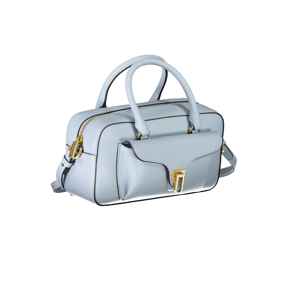 Coccinelle Azzurro Leather Women Handbag