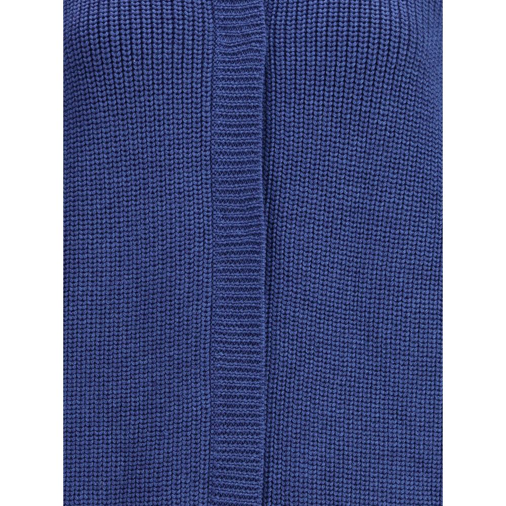 Ella Blue Merino Wool Sweatshirt