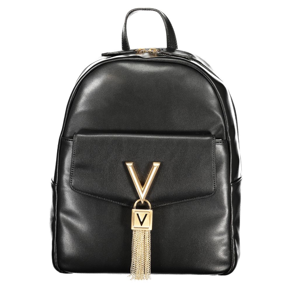 Mario Valentino Nero Poliuretano Women Backpack