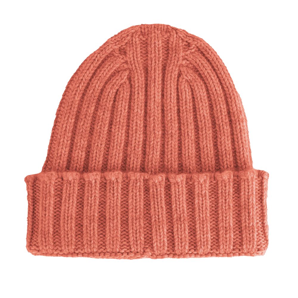 Made in Italy Pink Cashmere Hat