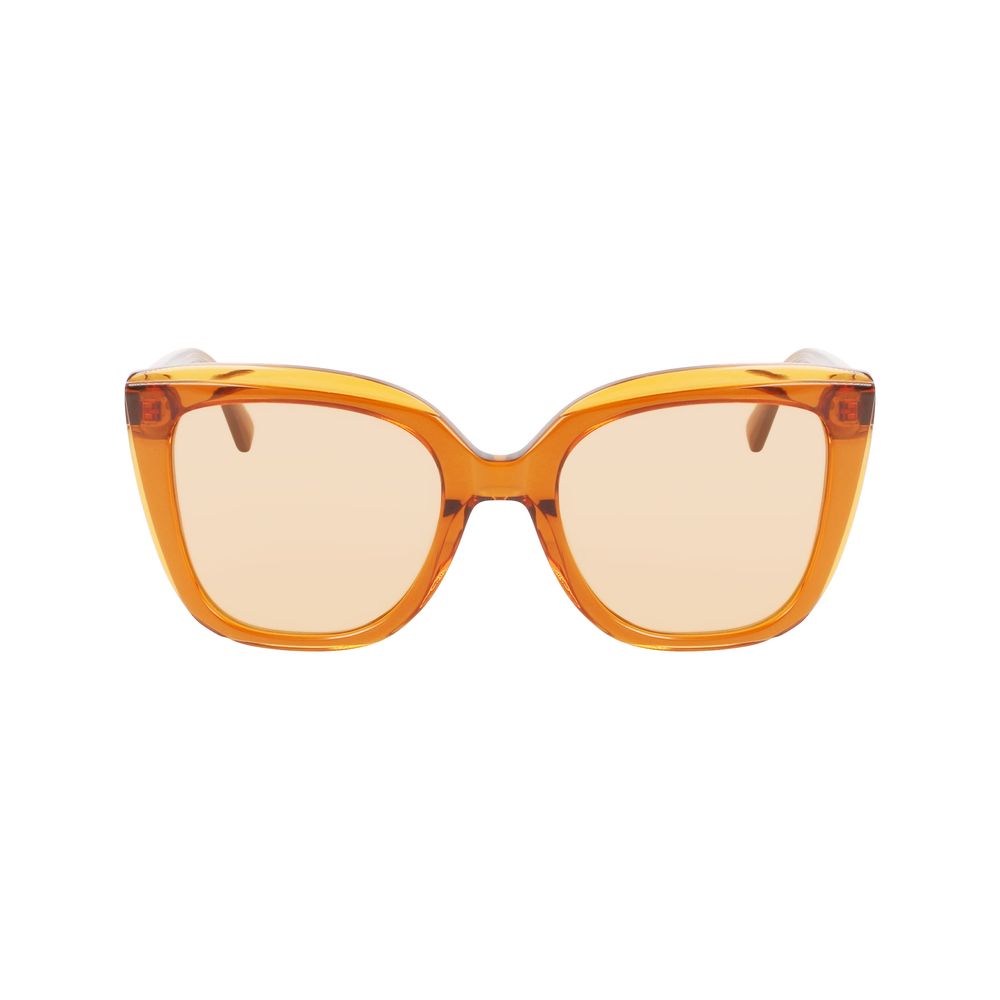Longchamp Orange Acetate Sunglasses